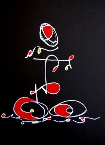 Oil Pastel on Card